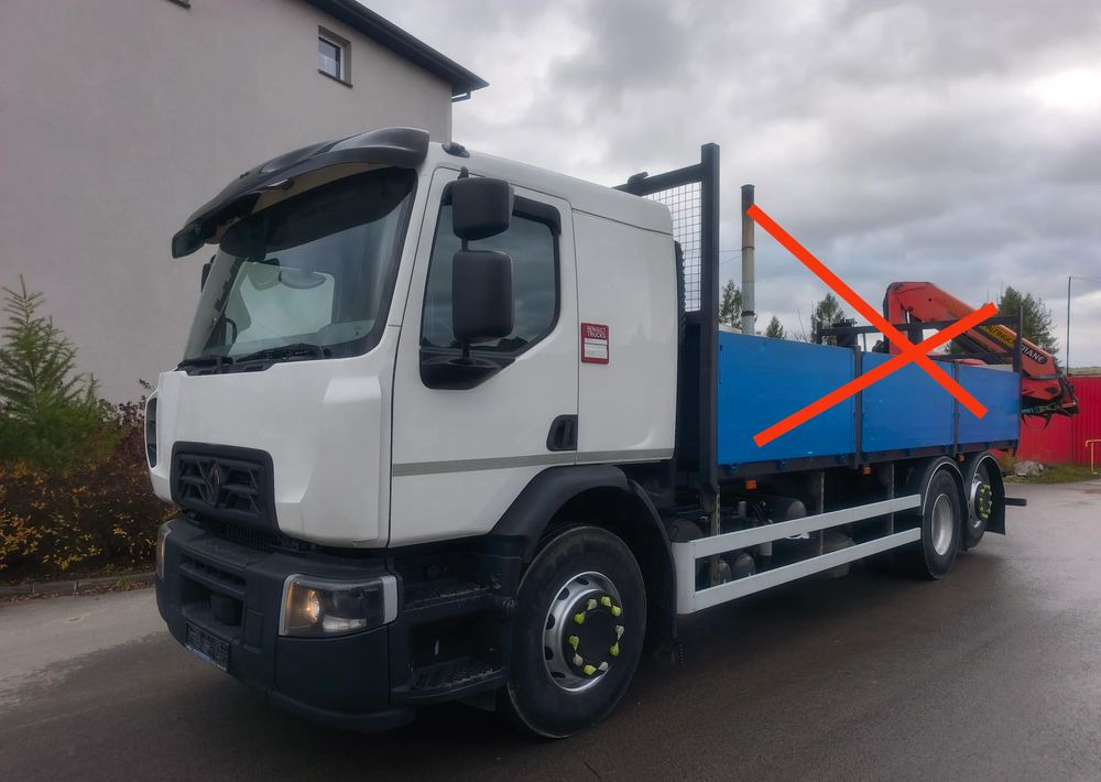 Renault D 26.320 6x2 podwozie do zabudowy - Грузовик-шасси: фото 1 Renault D 26.320 6x2 podwozie do zabudowy - Грузовик-шасси: фото 1