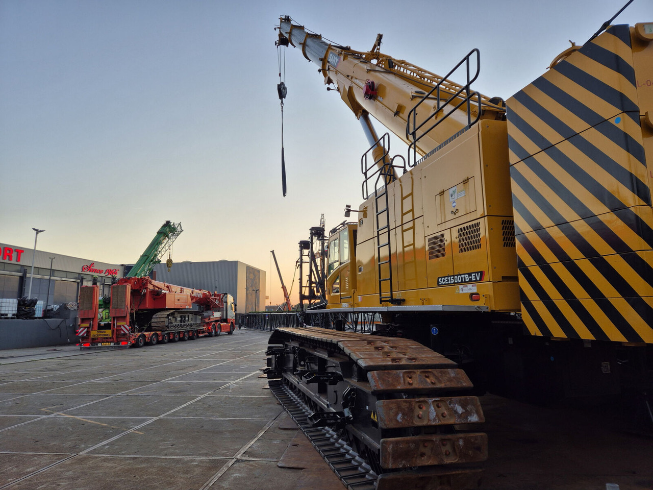 Sany SANY SCE 1500TB-EV - Гусеничный кран: фото 2 Sany SANY SCE 1500TB-EV - Гусеничный кран: фото 2