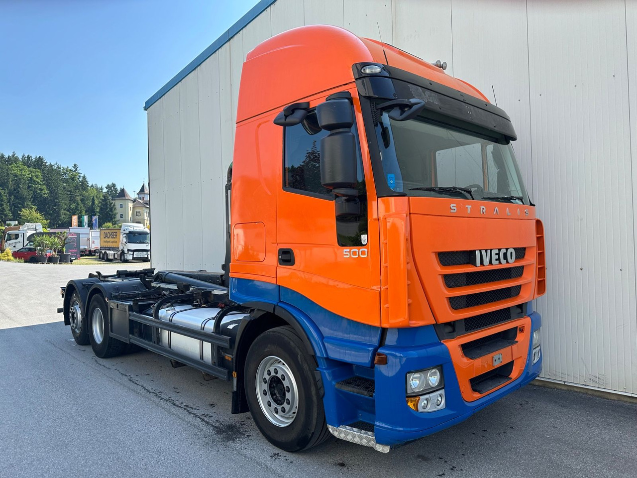 Iveco Stralis 500EEV 20T Meiller Lenkachse Retarder - Крюковой мультилифт: фото 2 Iveco Stralis 500EEV 20T Meiller Lenkachse Retarder - Крюковой мультилифт: фото 2