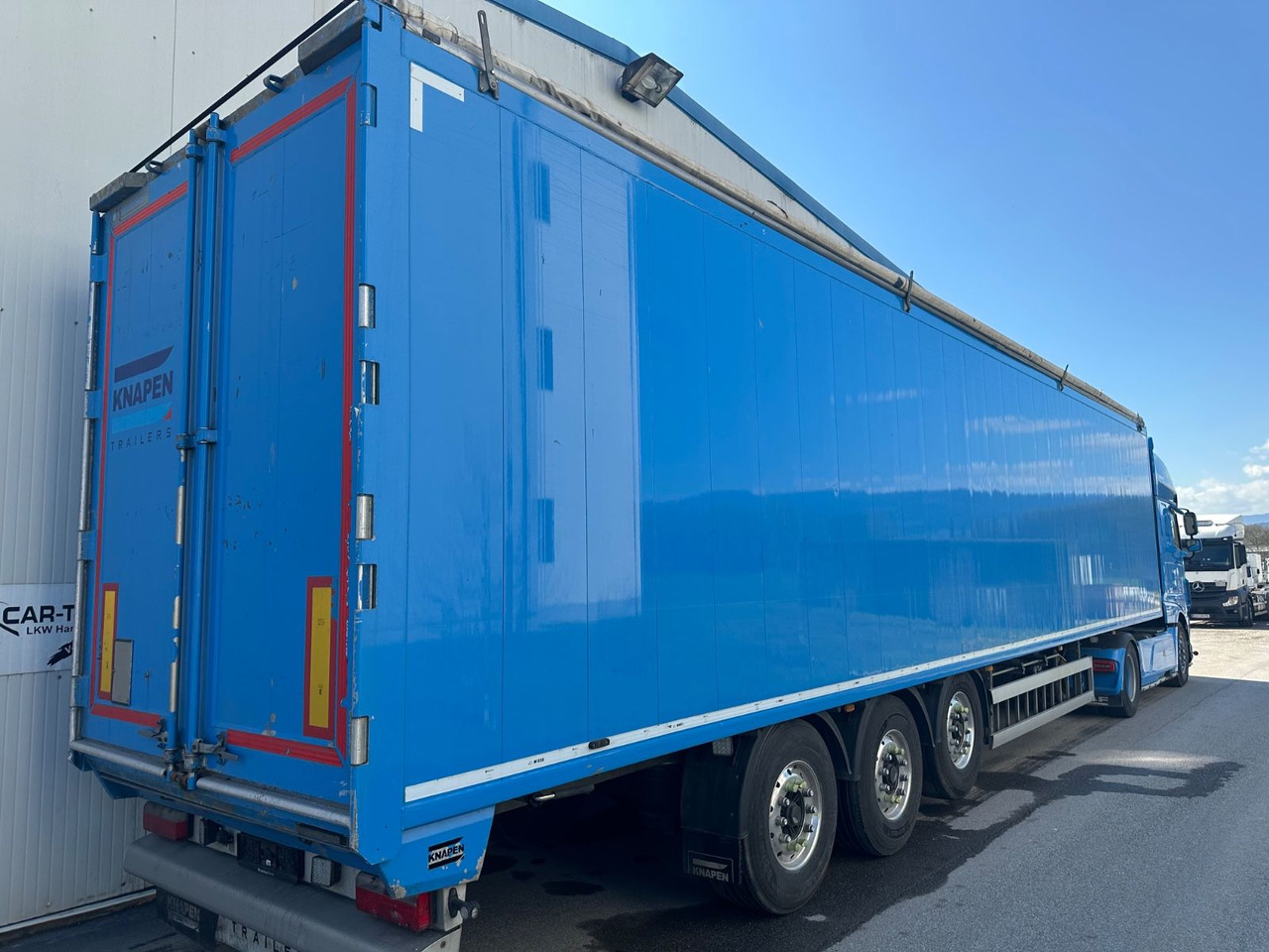 Knapen ALU LIFT E-Verdeck Müllplane - Полуприцеп с подвижным полом: фото 3 Knapen ALU LIFT E-Verdeck Müllplane - Полуприцеп с подвижным полом: фото 3