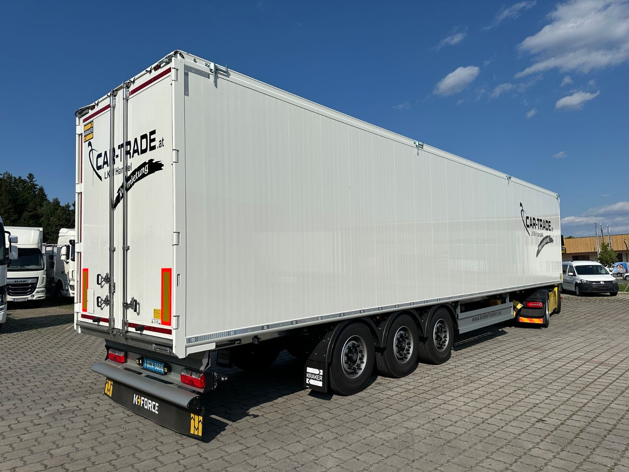 Kraker CF-200ZL Lift 92m³ Müllplane - Полуприцеп с подвижным полом: фото 4 Kraker CF-200ZL Lift 92m³ Müllplane - Полуприцеп с подвижным полом: фото 4