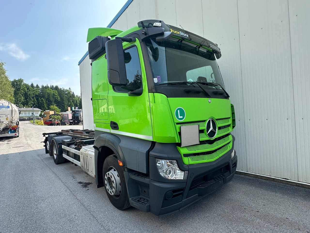 Mercedes-Benz Actros 2748 Wiesel Mafi Telberg - Грузовик-контейнеровоз/ Сменный кузов, Автоманипулятор: фото 2 Mercedes-Benz Actros 2748 Wiesel Mafi Telberg - Грузовик-контейнеровоз/ Сменный кузов, Автоманипулятор: фото 2