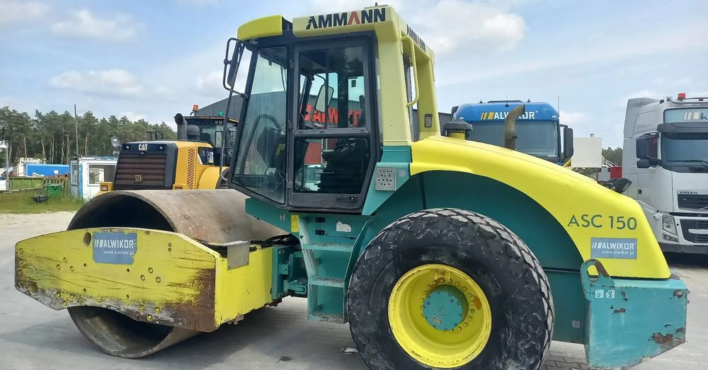 Ammann ASC 150 walec stal guma - Каток: фото 2 Ammann ASC 150 walec stal guma - Каток: фото 2