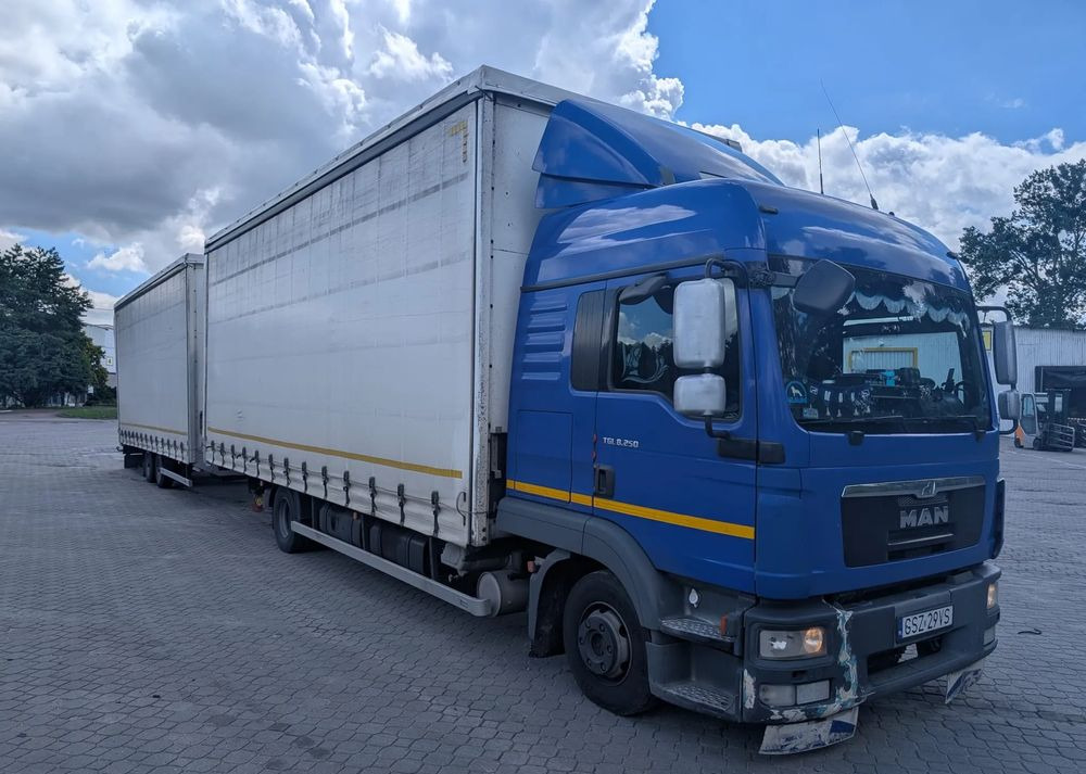 MAN TGL 8.250 - Тентованный грузовик, Тентованный прицеп: фото 5 MAN TGL 8.250 - Тентованный грузовик, Тентованный прицеп: фото 5