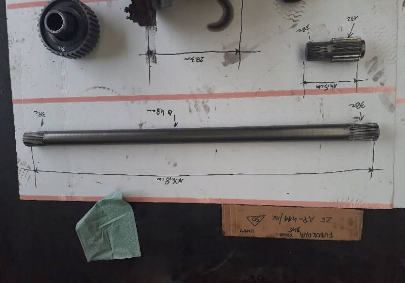 FURUKAWA 345 PÓŁOŚKA PÓŁOŚ ZF AP-411/HK 4474306085 - Трансмиссия: фото 1 FURUKAWA 345 PÓŁOŚKA PÓŁOŚ ZF AP-411/HK 4474306085 - Трансмиссия: фото 1