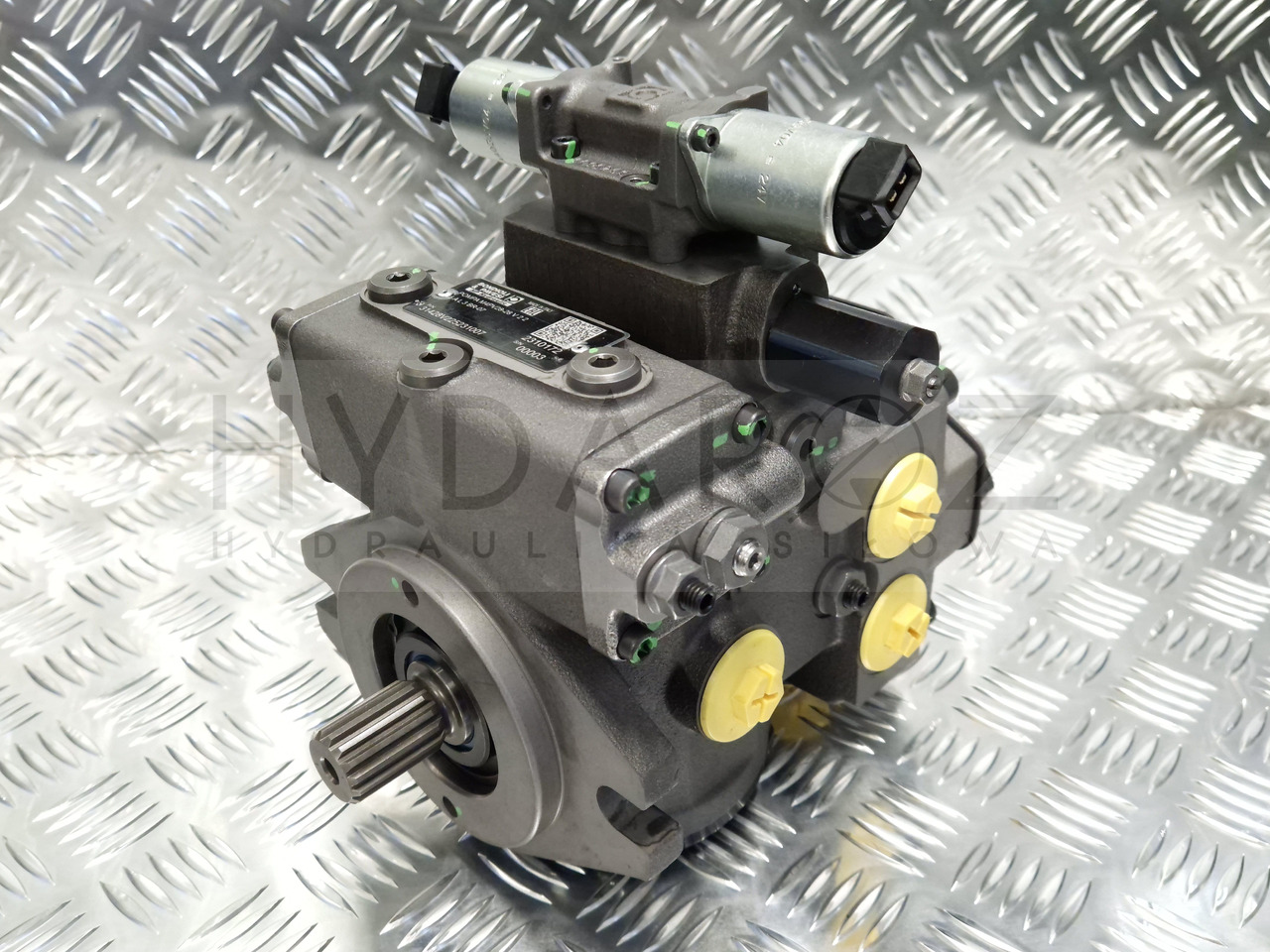 Doppstadt pump M4PV28-28 Bondioli & Pavesi HP Hydraulic M4PV28-28O225AL3B-080 M4PV28-28O225AR6B-I7 - Гидравлический насос: фото 1 Doppstadt pump M4PV28-28 Bondioli & Pavesi HP Hydraulic M4PV28-28O225AL3B-080 M4PV28-28O225AR6B-I7 - Гидравлический насос: фото 1