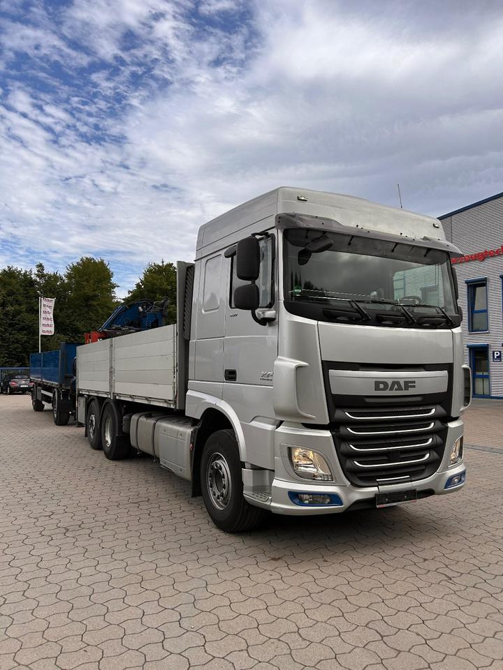 DAF DAF XF 460 FAN + MKG + 10mtr 2to + Lenkachse + EURO 6 - Грузовик бортовой/ Платформа, Автоманипулятор: фото 3 DAF DAF XF 460 FAN + MKG + 10mtr 2to + Lenkachse + EURO 6 - Грузовик бортовой/ Платформа, Автоманипулятор: фото 3
