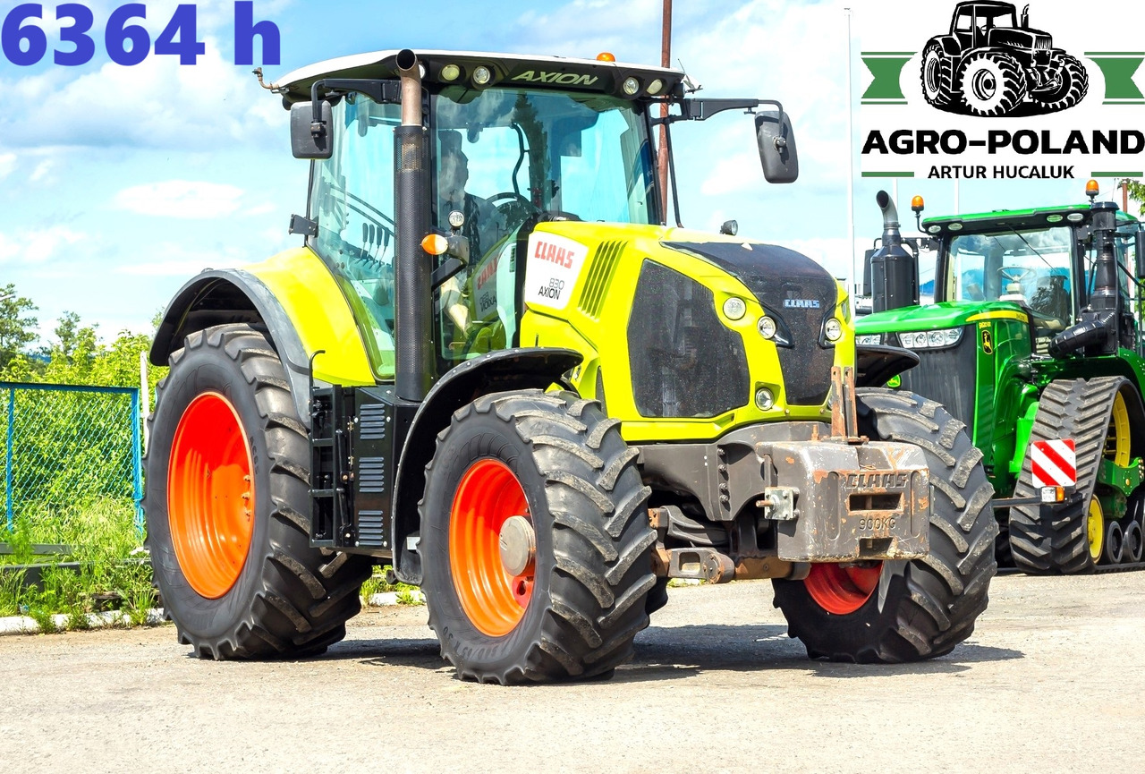CLAAS AXION 830 - 2017 ROK - 6364 h - ORYGINALNE OPONY - Трактор: фото 1 CLAAS AXION 830 - 2017 ROK - 6364 h - ORYGINALNE OPONY - Трактор: фото 1