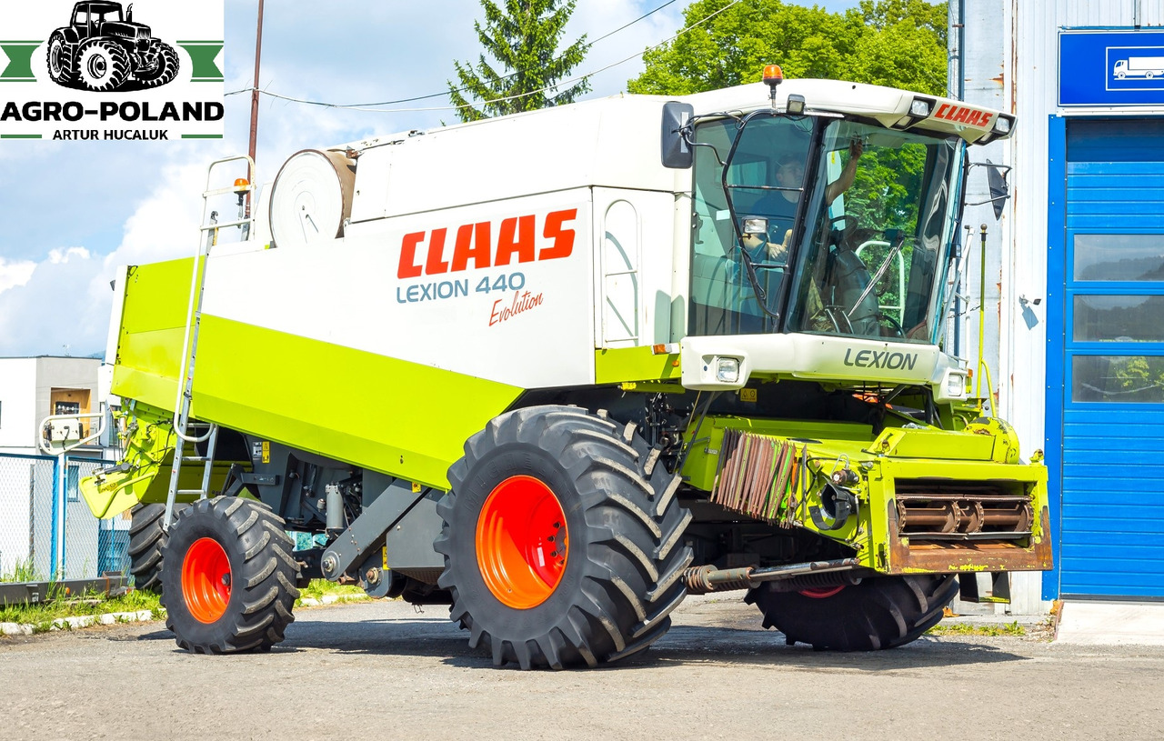 CLAAS LEXION 440 EVOLUTION - 2003 ROK + CLAAS C 540 SKŁADANY - 2007 ROK - Зерноуборочный комбайн: фото 3 CLAAS LEXION 440 EVOLUTION - 2003 ROK + CLAAS C 540 SKŁADANY - 2007 ROK - Зерноуборочный комбайн: фото 3