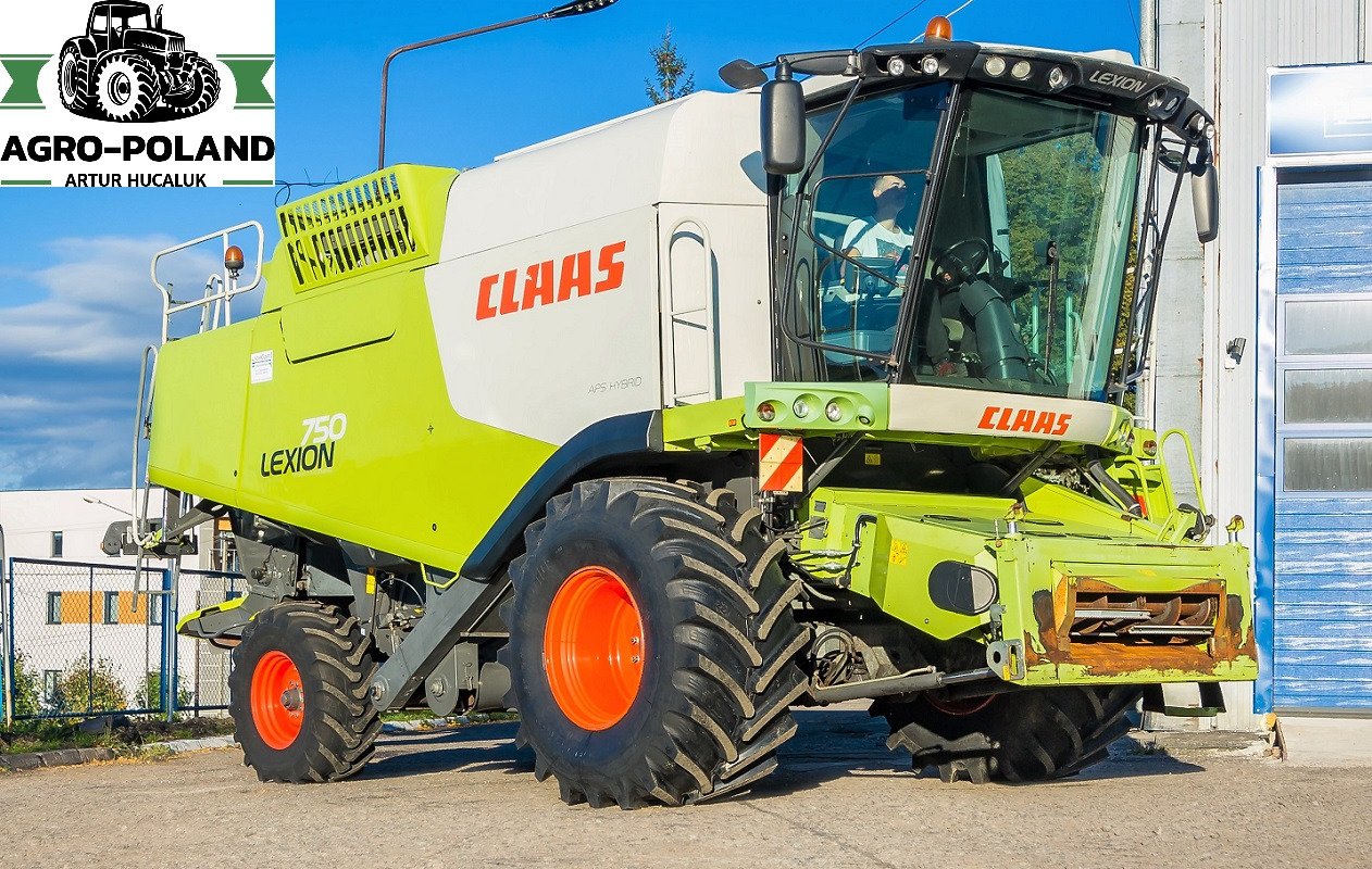 CLAAS LEXION 750 - 2012 ROK - 1650 h - 7.5 M - Зерноуборочный комбайн: фото 1 CLAAS LEXION 750 - 2012 ROK - 1650 h - 7.5 M - Зерноуборочный комбайн: фото 1