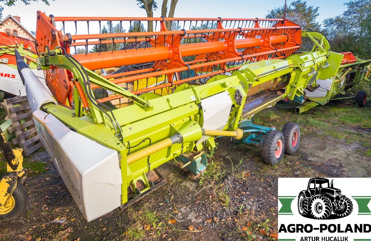 CLAAS MAXFLEX 620 - 2017 ROK - DO ZBIORU ZBÓŻ SOI GROCHU SOCZEWICY - Жатка зерновая: фото 2 CLAAS MAXFLEX 620 - 2017 ROK - DO ZBIORU ZBÓŻ SOI GROCHU SOCZEWICY - Жатка зерновая: фото 2