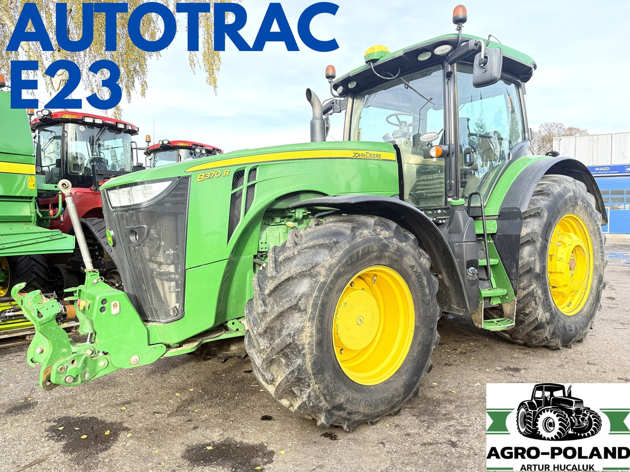 JOHN DEERE 8370 R - E23 - 2017 ROK - GPS - AUTOTRAC - Трактор: фото 1 JOHN DEERE 8370 R - E23 - 2017 ROK - GPS - AUTOTRAC - Трактор: фото 1