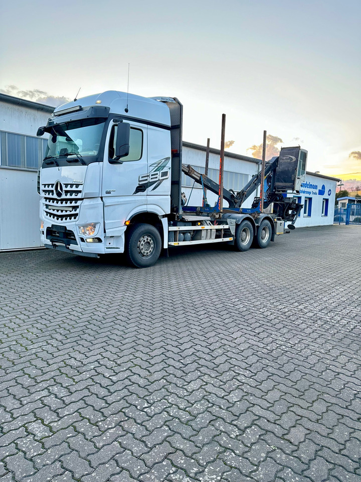 Mercedes Arocs 3358 L 6x4 Radstand 4500 Arocs 3358 L 6x4 Blatt-Luft Gefedert - Лесовоз: фото 4 Mercedes Arocs 3358 L 6x4 Radstand 4500 Arocs 3358 L 6x4 Blatt-Luft Gefedert - Лесовоз: фото 4