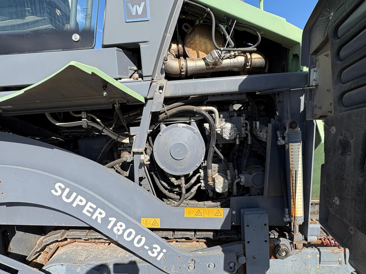 Асфальтоукладчик VÖGELE SUPER 1800-3i: фото 14 Асфальтоукладчик VÖGELE SUPER 1800-3i: фото 14