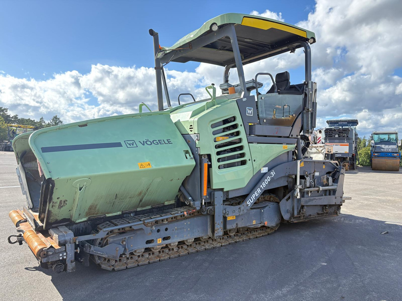 Асфальтоукладчик VÖGELE SUPER 1800-3i: фото 11 Асфальтоукладчик VÖGELE SUPER 1800-3i: фото 11