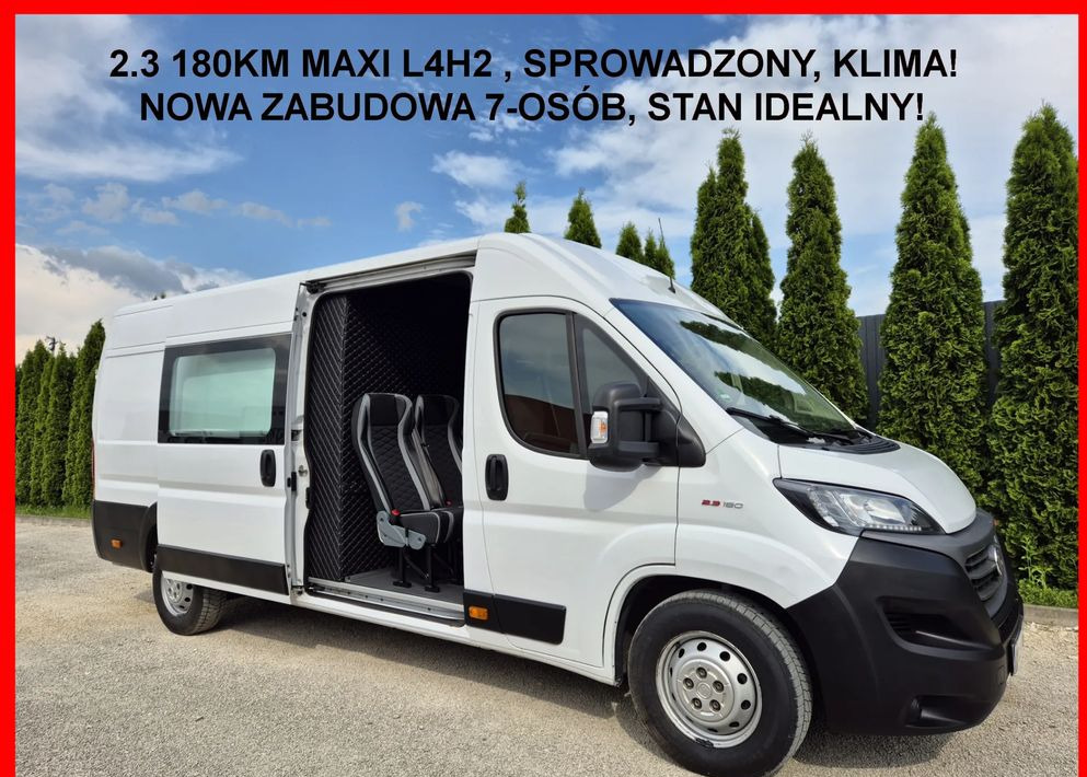 Грузопассажирский фургон Fiat Ducato 2.3 180KM Maxi Nowa Zabudowa Dubel: фото 1