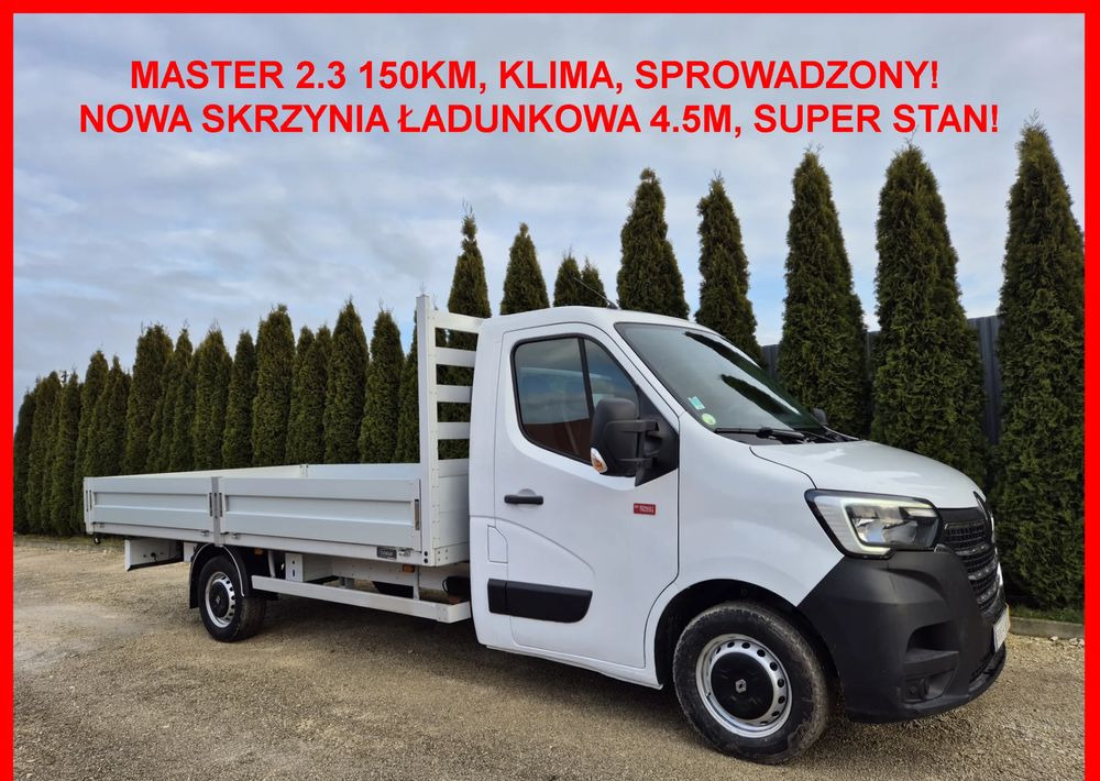 Renault Master 2.3 150KM/ Nowa Skrzynia 4.5m/ - Малотоннажный бортовой грузовик: фото 1 Renault Master 2.3 150KM/ Nowa Skrzynia 4.5m/ - Малотоннажный бортовой грузовик: фото 1