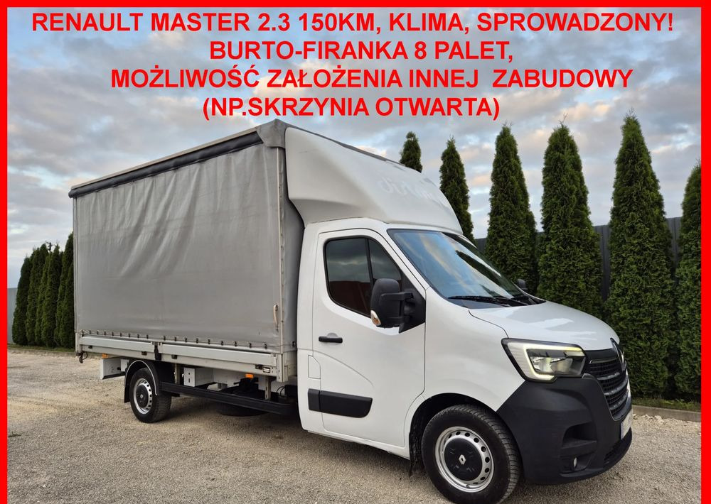 Renault Master 2.3 150KM - Тентованный фургон: фото 1 Renault Master 2.3 150KM - Тентованный фургон: фото 1