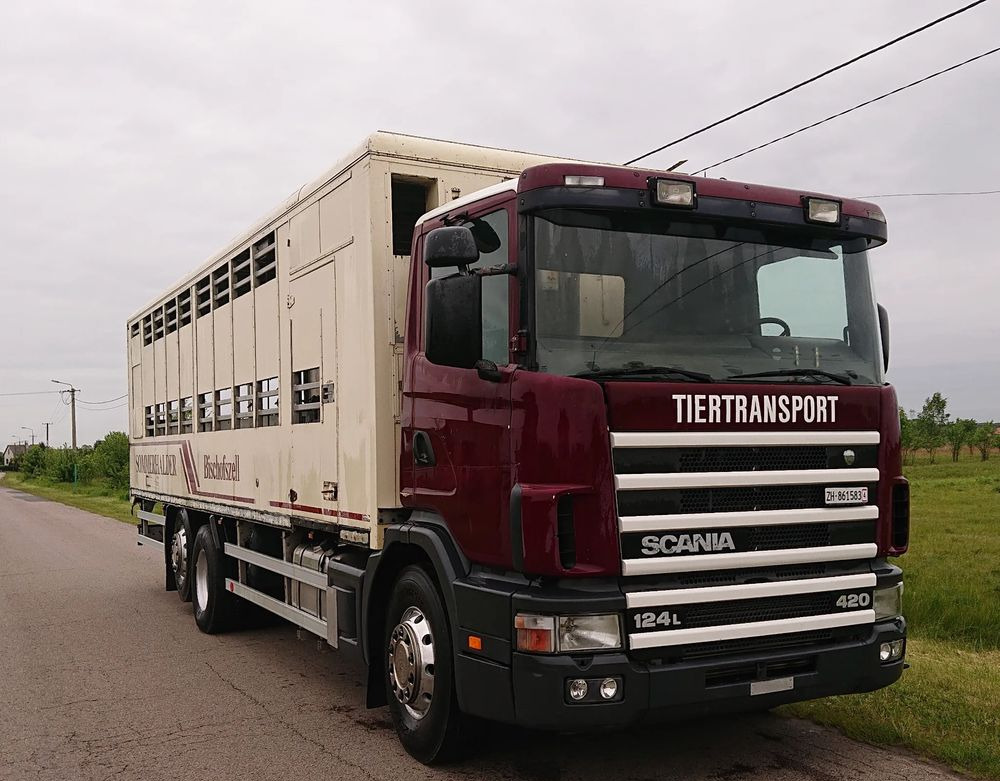 Scania 124 420 Do żywca - Грузовик для перевозки животных: фото 3 Scania 124 420 Do żywca - Грузовик для перевозки животных: фото 3