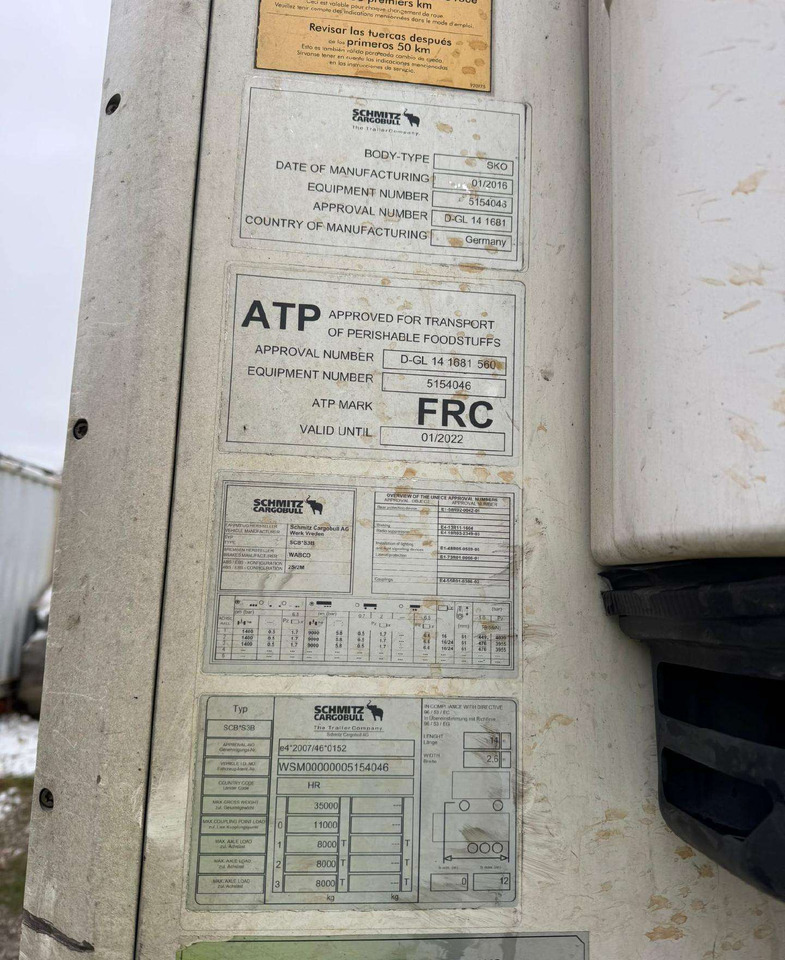 Полуприцеп-рефрижератор Schmitz Standart 7 cm multitemp: фото 15