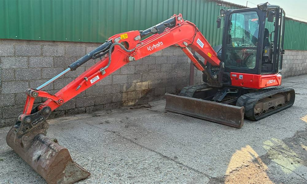 Kubota U 50-5 - Мини-экскаватор: фото 2 Kubota U 50-5 - Мини-экскаватор: фото 2