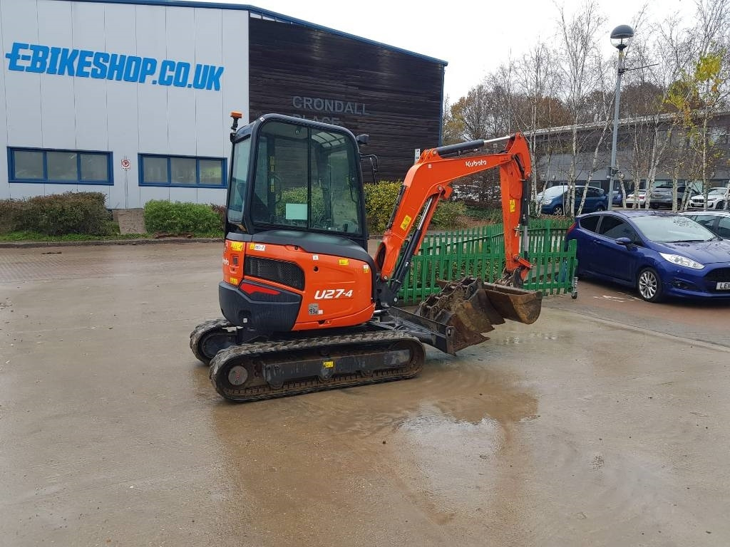 Kubota U27-4 - Мини-экскаватор: фото 4 Kubota U27-4 - Мини-экскаватор: фото 4
