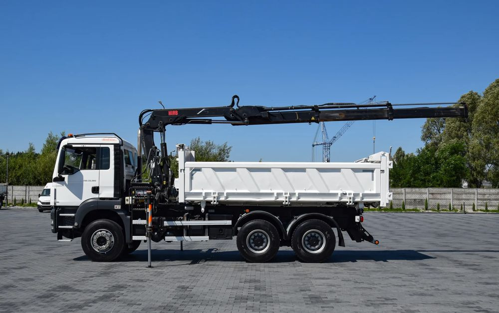 MAN TGS 33.360 / 6x4 / HDS HIAB 122 E-2 HIDUO / STEROWANIE RADIOWE / WYWROTKA / HYDROBURTA / AUTOMAT / KLIMA / TEMPOMAT / KAMERA COFANIA / SPROWADZONY - Самосвал, Автоманипулятор: фото 5 MAN TGS 33.360 / 6x4 / HDS HIAB 122 E-2 HIDUO / STEROWANIE RADIOWE / WYWROTKA / HYDROBURTA / AUTOMAT / KLIMA / TEMPOMAT / KAMERA COFANIA / SPROWADZONY - Самосвал, Автоманипулятор: фото 5