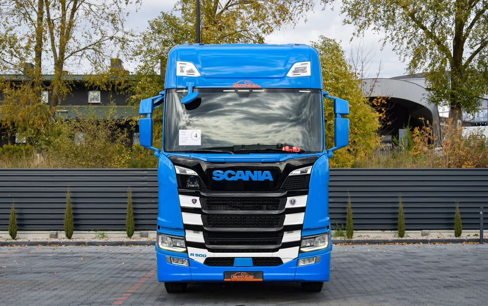Scania R500 / FULL AIRMATIC / HYDRAULIKA / RETARDER / KLIMATYZACJA POSTOJOWA / ACC / KLIMA / FULL LEDY / FULL SPOILERY / NOWE OPONY / FULL OPCJA / WERSJA PREMIUM / SERWISOWANA / SPROWADZONA - Тягач: фото 2 Scania R500 / FULL AIRMATIC / HYDRAULIKA / RETARDER / KLIMATYZACJA POSTOJOWA / ACC / KLIMA / FULL LEDY / FULL SPOILERY / NOWE OPONY / FULL OPCJA / WERSJA PREMIUM / SERWISOWANA / SPROWADZONA - Тягач: фото 2