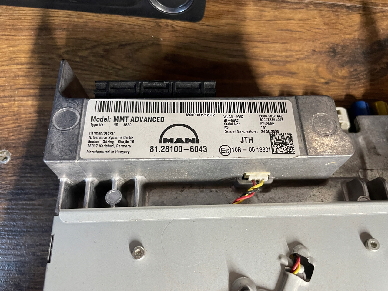 RADIO NAWIGACJA MAN TGS TGX EURO 6 81281006043 WYMIENIONY WYŚWIETLACZ - Система навигации для Грузовиков: фото 4 RADIO NAWIGACJA MAN TGS TGX EURO 6 81281006043 WYMIENIONY WYŚWIETLACZ - Система навигации для Грузовиков: фото 4