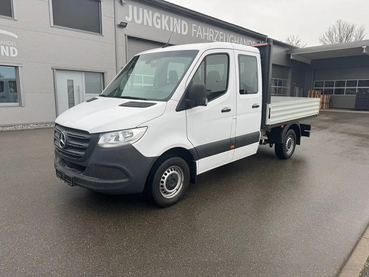 Mercedes-Benz Sprinter 314 CDI Lang DoKa Pritsche Klima AHK - Малотоннажный бортовой грузовик, Грузопассажирский фургон: фото 1 Mercedes-Benz Sprinter 314 CDI Lang DoKa Pritsche Klima AHK - Малотоннажный бортовой грузовик, Грузопассажирский фургон: фото 1