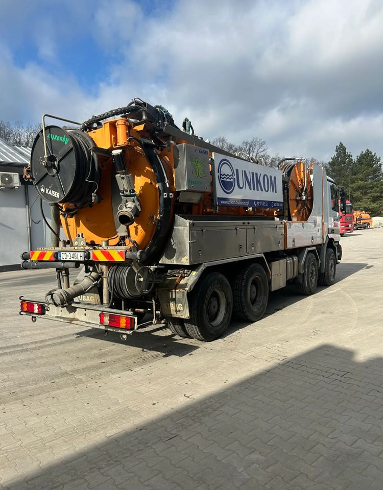 Mercedes-Benz ACTROS 3243 KAISER AQUASTER WUKO - Ассенизатор: фото 4 Mercedes-Benz ACTROS 3243 KAISER AQUASTER WUKO - Ассенизатор: фото 4