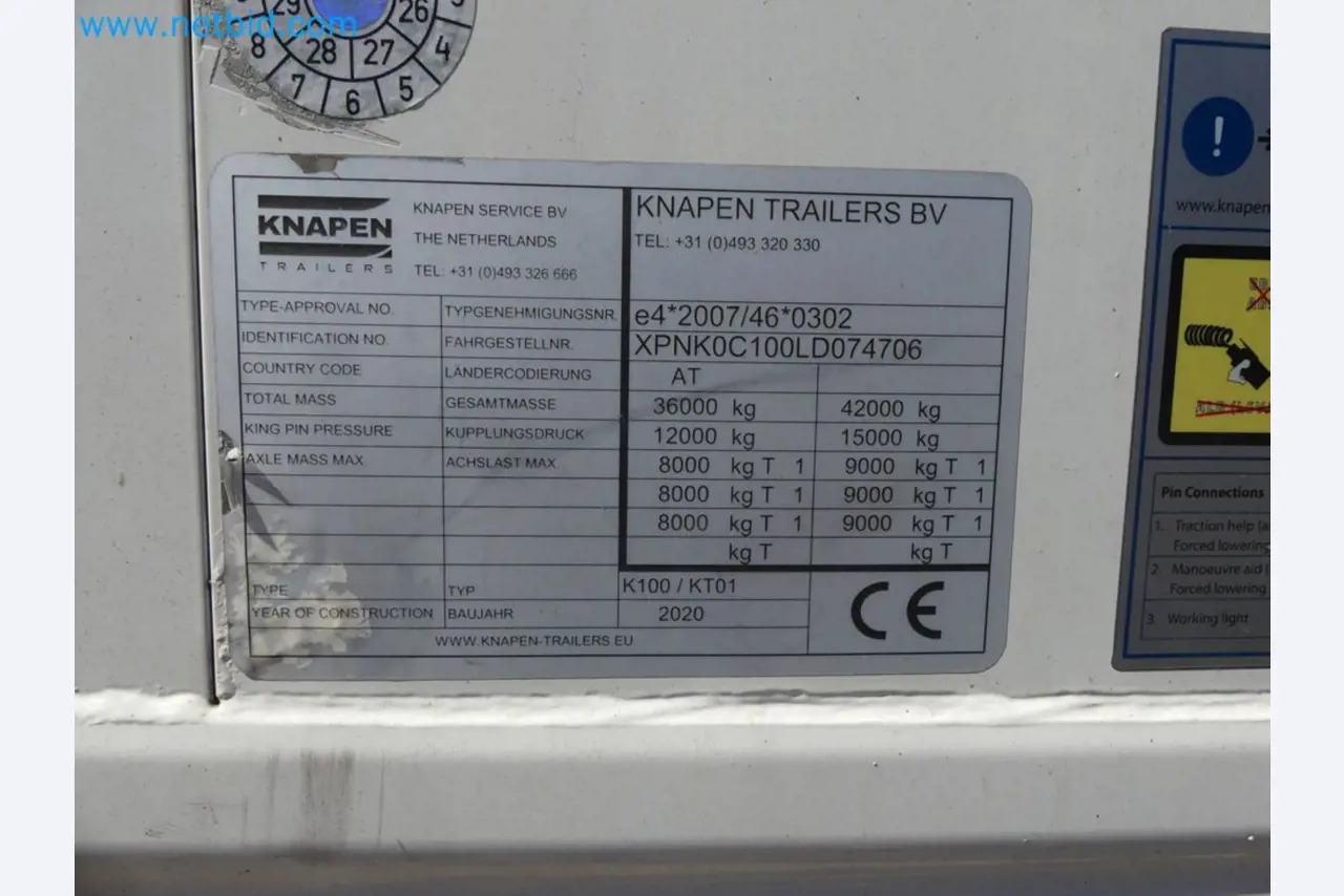 KNAPEN K100 - Полуприцеп: фото 4 KNAPEN K100 - Полуприцеп: фото 4