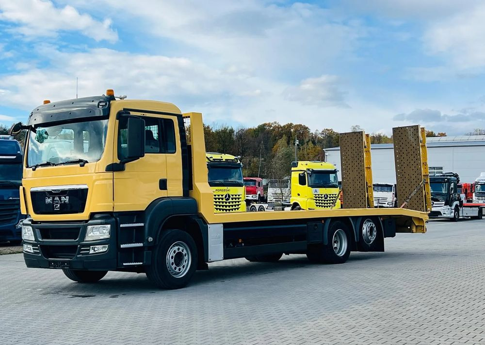 MAN TGS / 6x2/ LAWETA / PLATFORMA / NAJAZDY HYDRAULICZNE / WYCIĄGARKA / oś skrętna i podnoszona - Эвакуатор: фото 5 MAN TGS / 6x2/ LAWETA / PLATFORMA / NAJAZDY HYDRAULICZNE / WYCIĄGARKA / oś skrętna i podnoszona - Эвакуатор: фото 5
