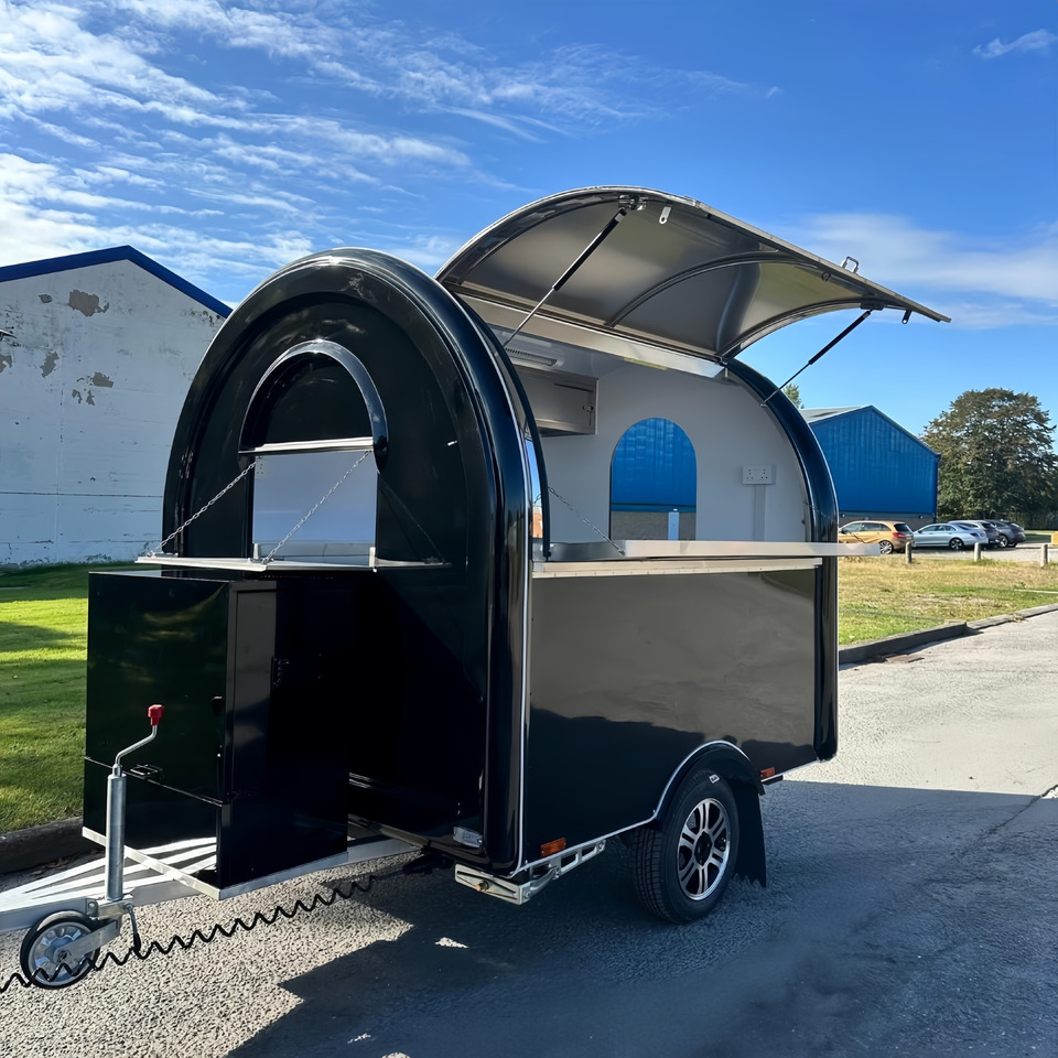 Customizable Mini Outdoor Service Cart Towable Mobile Food Truck for Coffee & Ic - Торговый прицеп: фото 1 Customizable Mini Outdoor Service Cart Towable Mobile Food Truck for Coffee & Ic - Торговый прицеп: фото 1