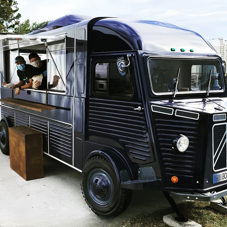 Maichi Customizable Stainless Steel Mobile Fast Food Truck Ice Cream & Pizza Cat - Торговый прицеп: фото 1 Maichi Customizable Stainless Steel Mobile Fast Food Truck Ice Cream & Pizza Cat - Торговый прицеп: фото 1