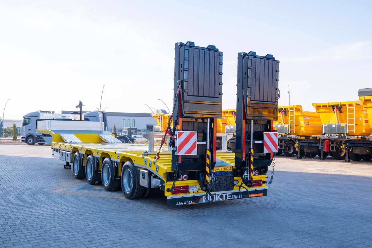 Nükte Trailer 4 Axle Fixed Lowbed Semi-Trailer (Double Ramp) - Низкорамный полуприцеп: фото 2 Nükte Trailer 4 Axle Fixed Lowbed Semi-Trailer (Double Ramp) - Низкорамный полуприцеп: фото 2