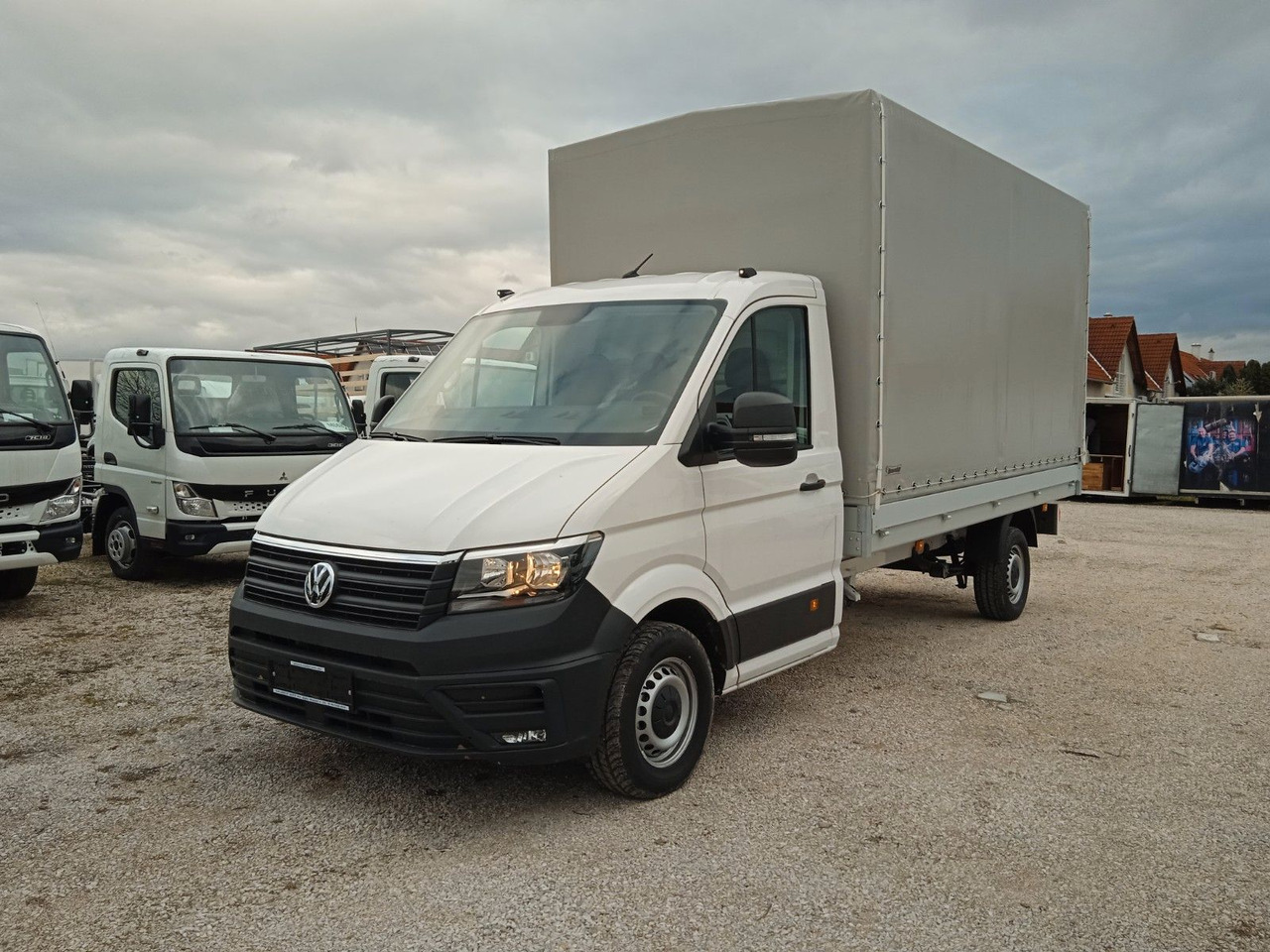 Volkswagen Crafter L4 Pritsche und Plane 140Ps SOFORT - Тентованный фургон: фото 1 Volkswagen Crafter L4 Pritsche und Plane 140Ps SOFORT - Тентованный фургон: фото 1