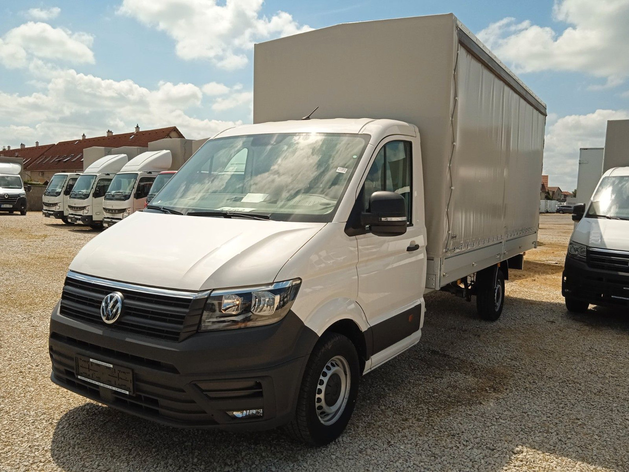 Volkswagen Crafter L4 Pritsche und Plane 5m SOFORT - Тентованный фургон: фото 1 Volkswagen Crafter L4 Pritsche und Plane 5m SOFORT - Тентованный фургон: фото 1