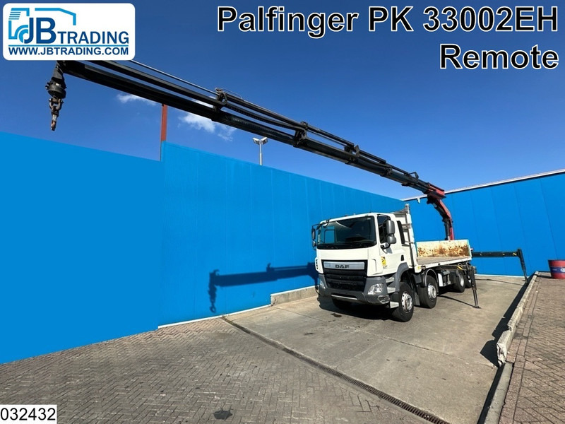 DAF CF 410 8x4, EURO 6, Palfinger, Remote - Грузовик бортовой/ Платформа, Автоманипулятор: фото 1 DAF CF 410 8x4, EURO 6, Palfinger, Remote - Грузовик бортовой/ Платформа, Автоманипулятор: фото 1