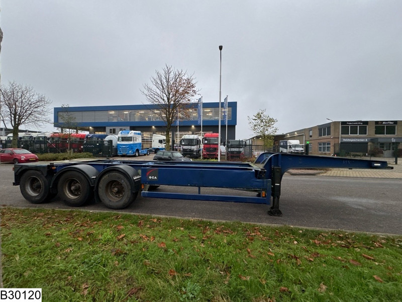 Полуприцеп-контейнеровоз/ Сменный кузов Don Bur Container 20 FT container transport: фото 7