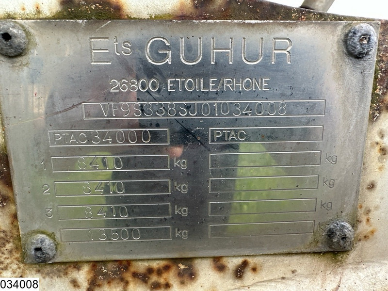 Guhur Gas 50590 Liter, LPG GPL gas tank, Gaz, 1 Compartment - Полуприцеп-цистерна: фото 4 Guhur Gas 50590 Liter, LPG GPL gas tank, Gaz, 1 Compartment - Полуприцеп-цистерна: фото 4
