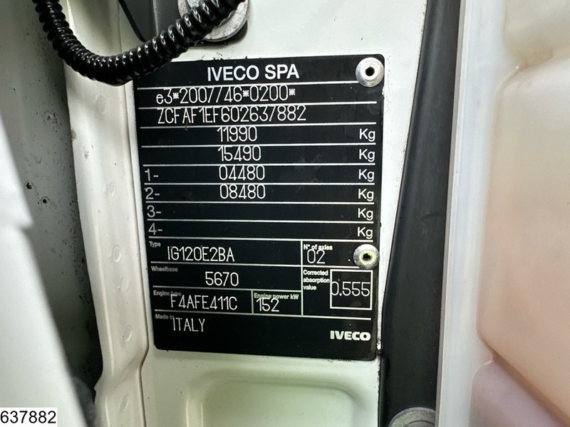 Грузовик с закрытым кузовом Iveco 120E21 EURO 6, Dhollandia: фото 7
