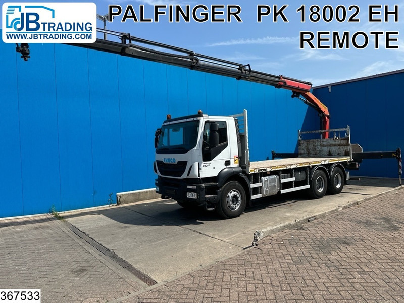 Iveco Trakker 410 6X4, EURO 6, Retarder, Palfinger - Грузовик бортовой/ Платформа, Автоманипулятор: фото 1 Iveco Trakker 410 6X4, EURO 6, Retarder, Palfinger - Грузовик бортовой/ Платформа, Автоманипулятор: фото 1
