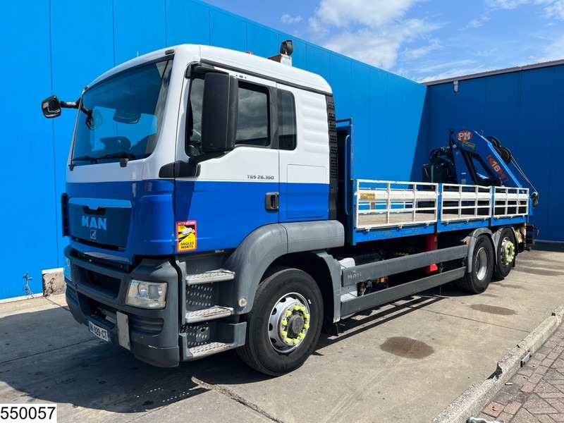 MAN TGS 26 360 6x4, EURO 5, PM, Remote, Hydrodrive - Грузовик бортовой/ Платформа, Автоманипулятор: фото 2 MAN TGS 26 360 6x4, EURO 5, PM, Remote, Hydrodrive - Грузовик бортовой/ Платформа, Автоманипулятор: фото 2