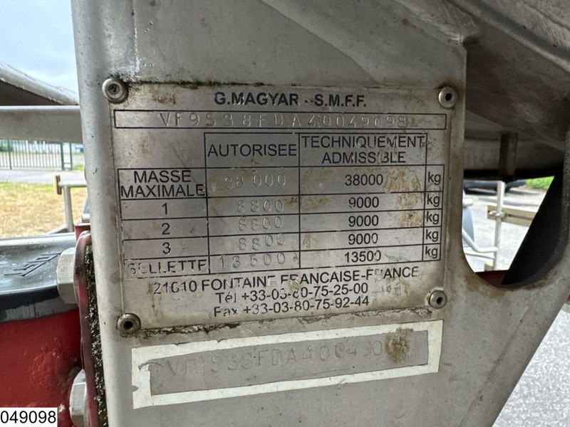 Magyar Chemie 22.500 Liter, 1 Comp - Полуприцеп-цистерна: фото 4 Magyar Chemie 22.500 Liter, 1 Comp - Полуприцеп-цистерна: фото 4