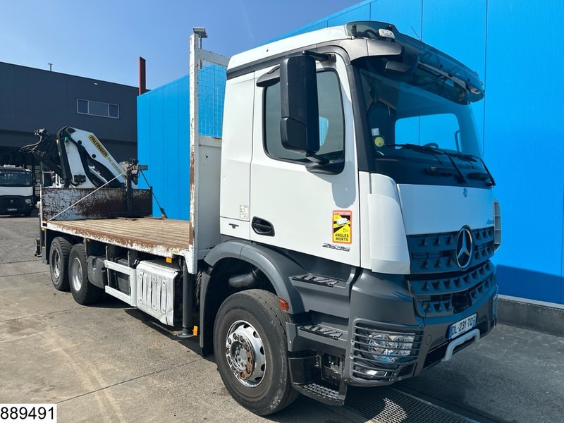 Mercedes-Benz Arocs 2636 6X4, EURO 6, Steel suspension, Palfinger - Грузовик бортовой/ Платформа, Автоманипулятор: фото 3 Mercedes-Benz Arocs 2636 6X4, EURO 6, Steel suspension, Palfinger - Грузовик бортовой/ Платформа, Автоманипулятор: фото 3