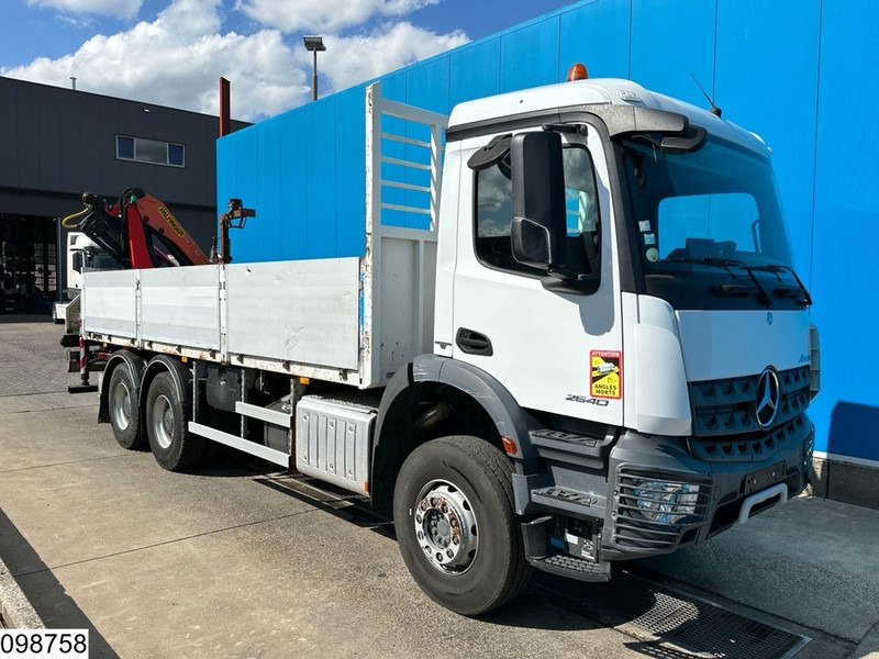 Mercedes-Benz Arocs 2640 6X4, EURO 6, Retarder, Palfinger - Грузовик бортовой/ Платформа, Автоманипулятор: фото 4 Mercedes-Benz Arocs 2640 6X4, EURO 6, Retarder, Palfinger - Грузовик бортовой/ Платформа, Автоманипулятор: фото 4