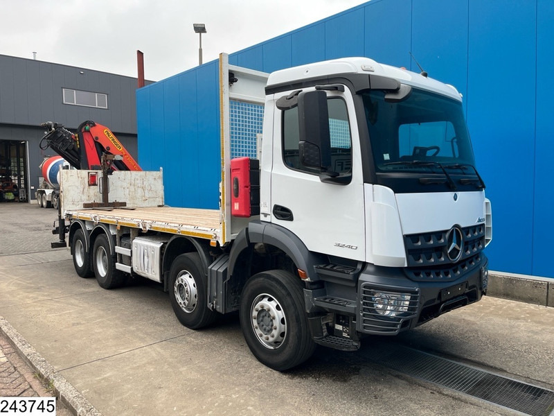 Mercedes-Benz Arocs 3240 8X4, EURO 6, Steel suspension, Palfinger - Грузовик бортовой/ Платформа, Автоманипулятор: фото 3 Mercedes-Benz Arocs 3240 8X4, EURO 6, Steel suspension, Palfinger - Грузовик бортовой/ Платформа, Автоманипулятор: фото 3