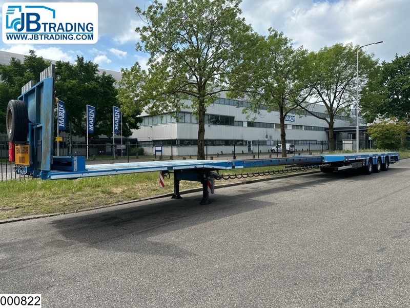 Nooteboom open laadbak 48.000 KG, 19,9 mtr, Steering axle - Полуприцеп бортовой/ Платформа: фото 1 Nooteboom open laadbak 48.000 KG, 19,9 mtr, Steering axle - Полуприцеп бортовой/ Платформа: фото 1
