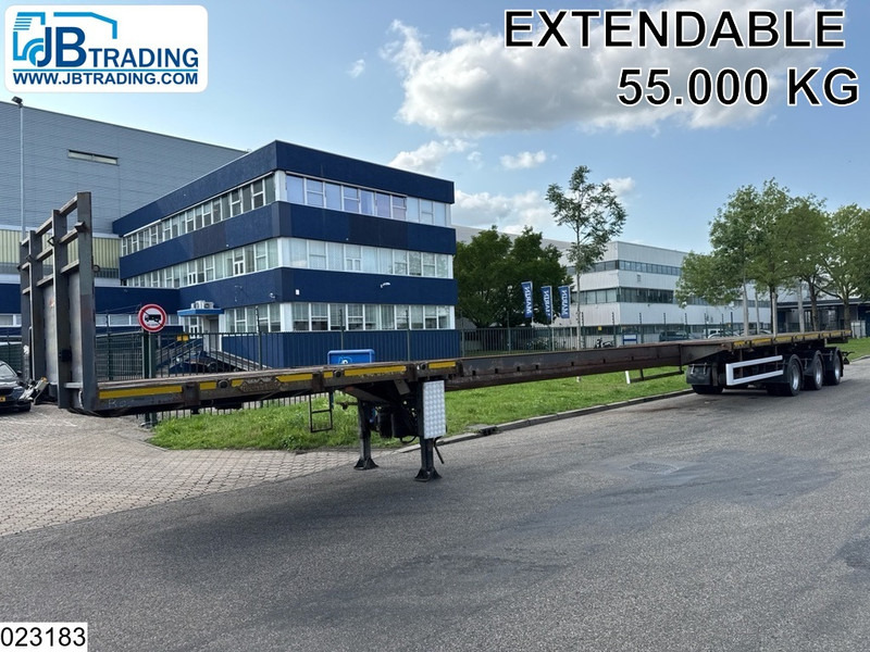 Nooteboom open laadbak 55.000 KG, 21 Meter - Полуприцеп бортовой/ Платформа: фото 1 Nooteboom open laadbak 55.000 KG, 21 Meter - Полуприцеп бортовой/ Платформа: фото 1